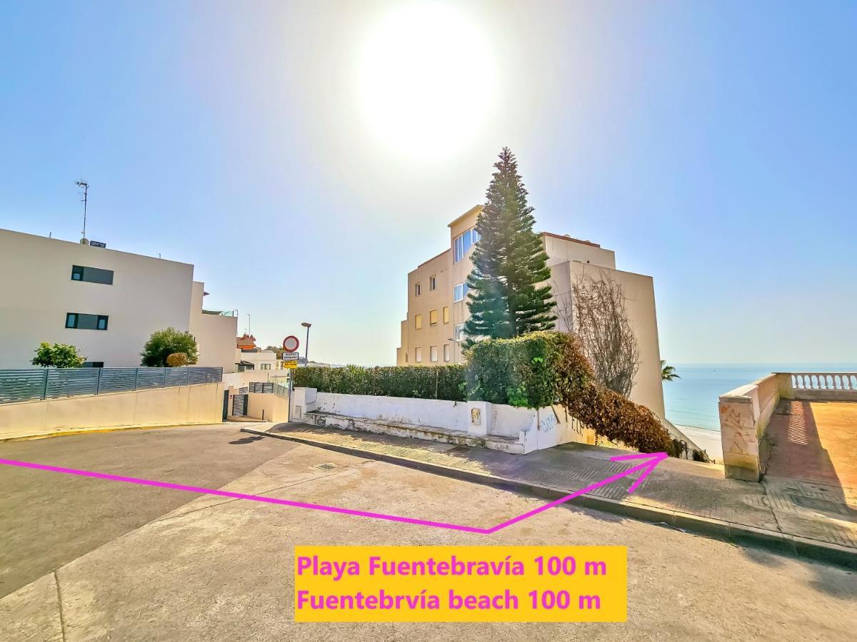 Oceanfront Duplex With A Rooftop Pool And Terrace El Puerto de Santa Maria Luaran gambar